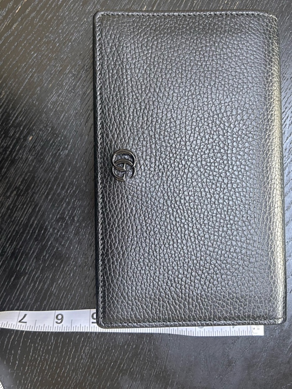 Gucci Black Pebbled Leather Bifold Wallet with Subtle GG Emblem - Picture 16 of 16